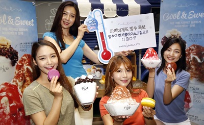 [사진자료] 뜨거운 여름은 빙수와 마카롱아이스크림 혜택으로 쿨하게~ 무더운 여름, 파리바게뜨 &lsquo;빙수 특보&rsquo; 발령!.jpg