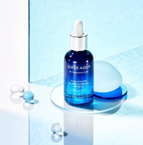 ▲ 미샤 ‘수퍼아쿠아 울트라 히알론 무오일 수분앰플’