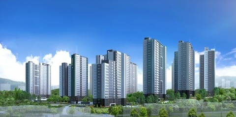 영흥공원 푸르지오 파크비엔 투시도