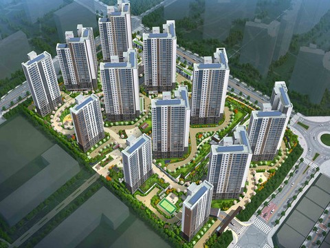 당진 수청2지구 '호반써밋 시그니처 2차' 조감도