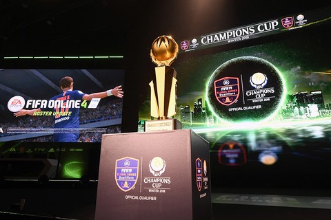 EA 챔피언스컵 윈터 2018 우승컵(지스타 2018)