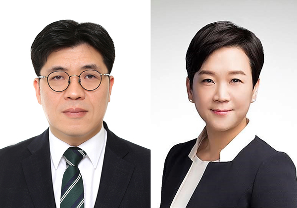 김성필 한국MSD 항암제사업부 신임 전무(왼쪽)와 최재연 대만MSD 신임 대표이사