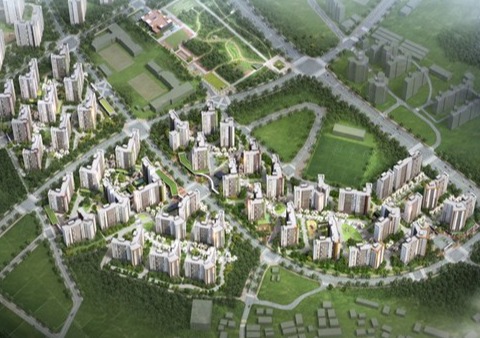 반정 아이파크 캐슬 조감도