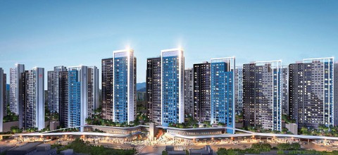 마산 반월지구 재개발사업 투시도