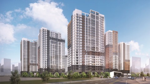 봉담2지구 중흥S-클래스 3차 A-5블록 투시도