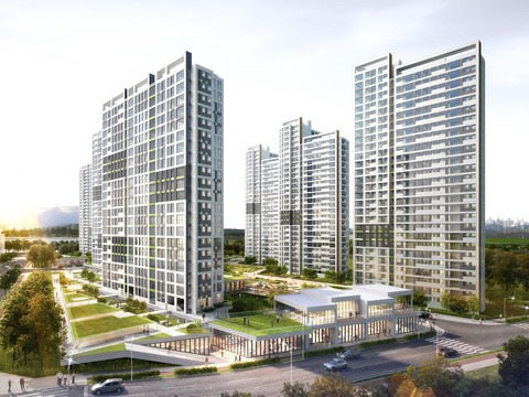 파주 운정 우미린 투시도