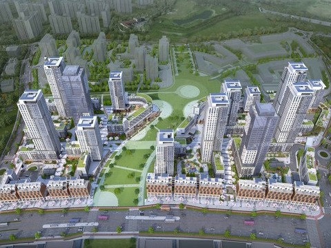 세종 리첸시아 파밀리에 조감도