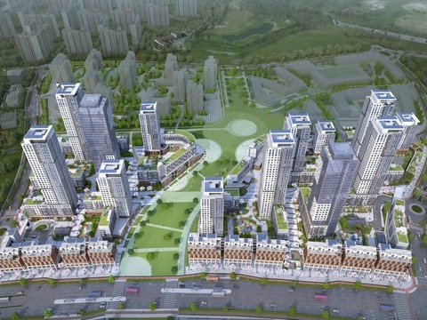 세종 리첸시아 파밀리에 조감도