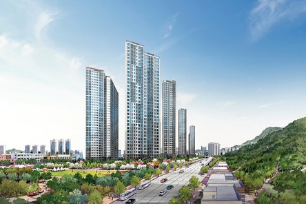 용인 드마크 데시앙 투시도