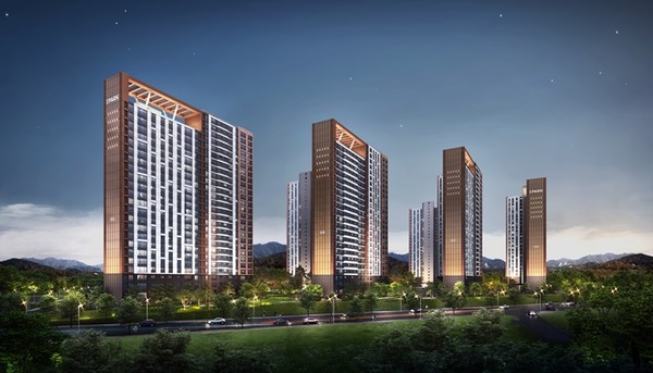 가경 아이파크 5 단지 투시도