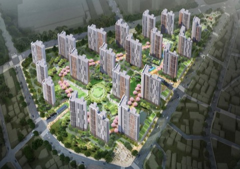 3월 분양예정인 북수원자이 렉스비아 조감도