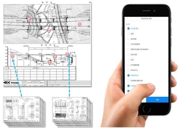 ▲SAM은 도면 위치와 각종 정보를 전문가 그룹에게 손쉽게 공유해 기술 지원 요청이 용이하다(자료제공: 대우건설)