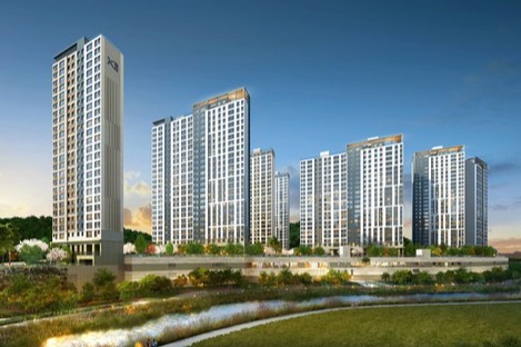 ▲계룡자이 투시도