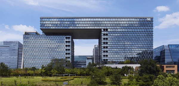 ▲엔씨소프트 판교 R&D센터 사옥 전경