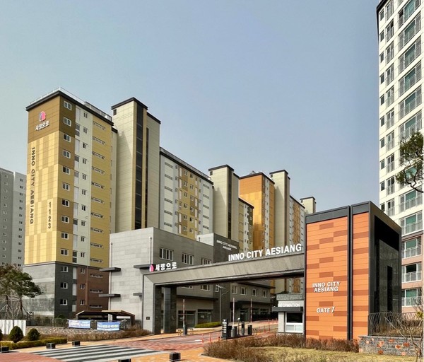 ▲광주전남혁신 '이노시티 애시앙' 실사