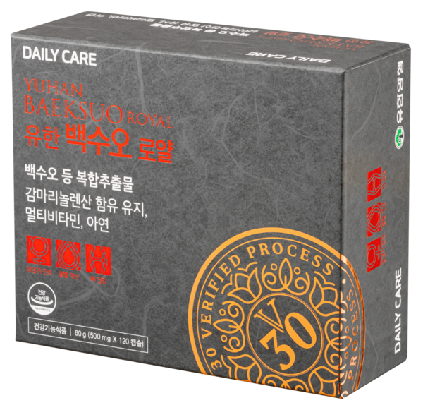 ▲약국용으로 출시된 '유한 백수오 로얄'
