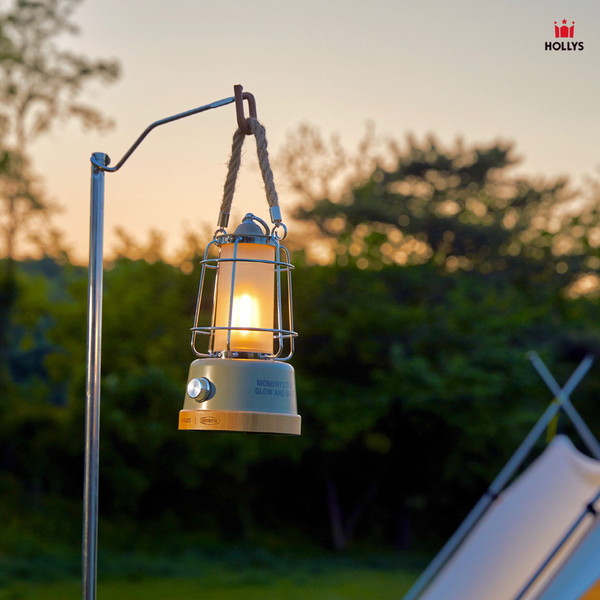 ▲할리스 캠핑굿즈 '글로우 랜턴'