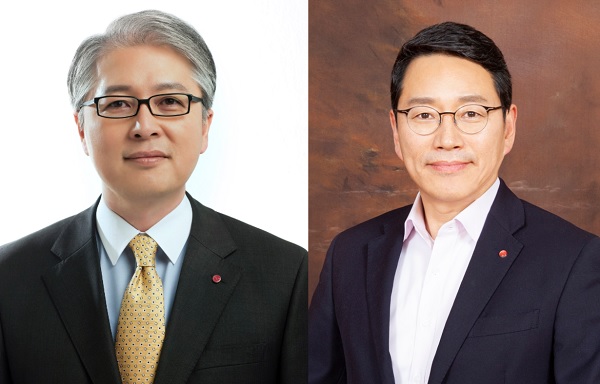 권봉석 (주)LG COO 부회장(왼쪽), 조주완 LG전자 CEO