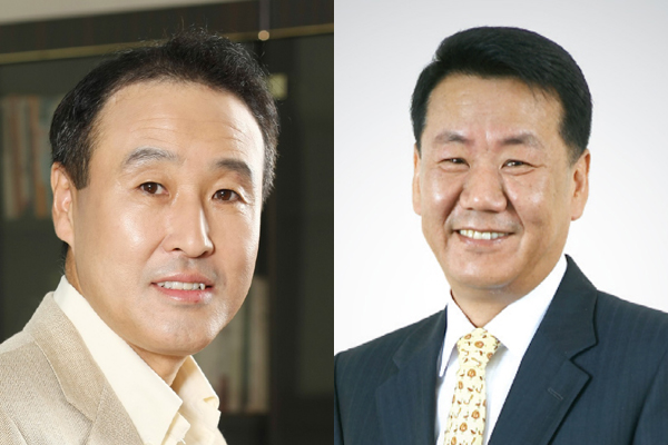 ▲권기범 회장과 오흥주 부회장