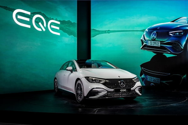 ▲벤츠 'EQE'