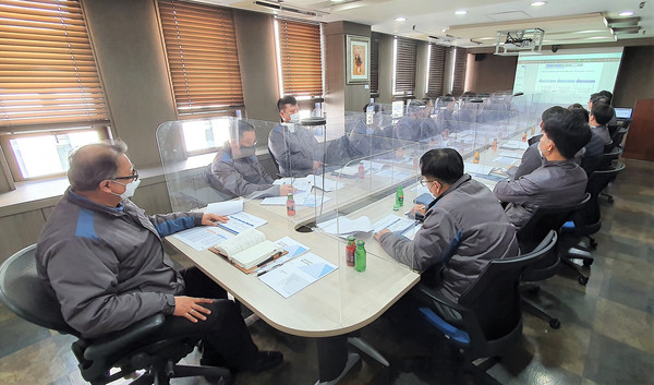 협력사 온택트 간담회 모습