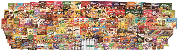 ▲오리온 제품들