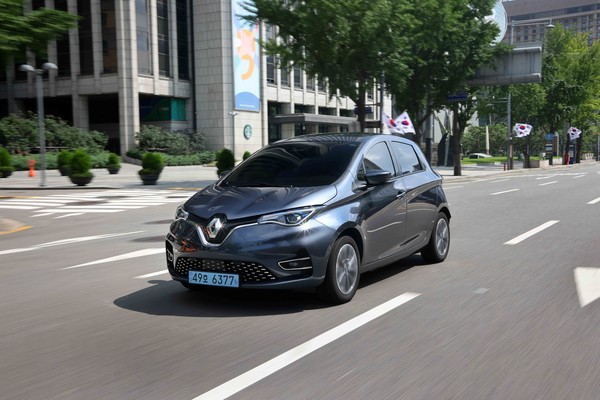 ▲르노삼성 '조에'