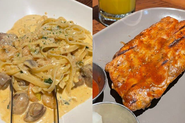 ▲네티즌들은 투움바파스타 새우가 칵테일 새우로 바뀌었으며 베입 백 립 제조 방식이 전자레인지로 변경됐다고 주장하고 있다(자료: 디시인사이드 실시간 베스트 갤러리)