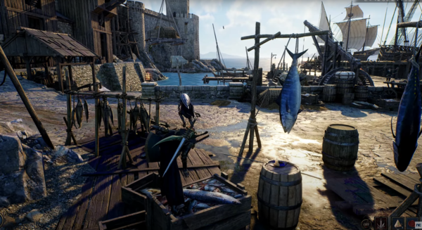 ▲지형과 지물의 텍스처가 놀랍도록 정교하다.