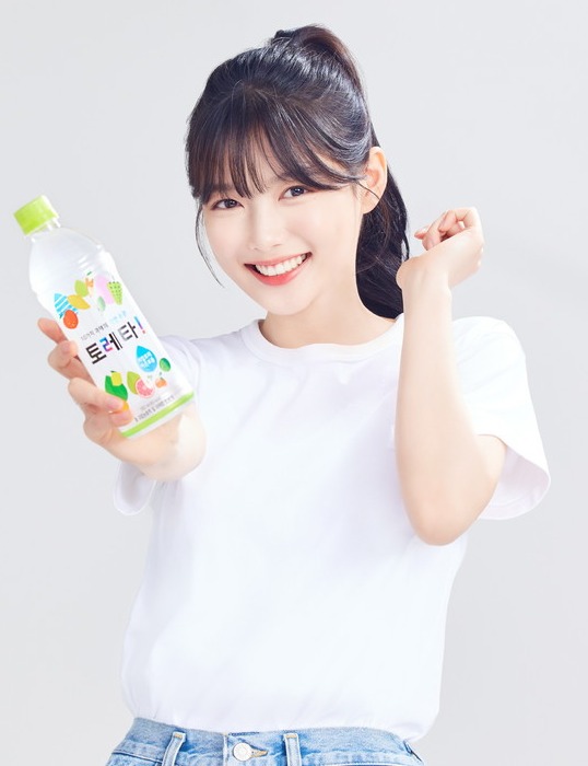 ▲배우 김유정 씨가 토레타! 광고 모델로 2년 연속 발탁됐다