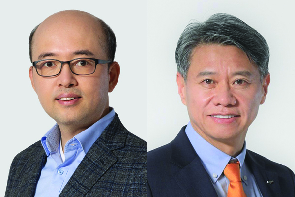 ▲일동제약 서진식 사장과 최성구 사장