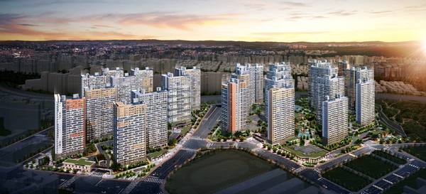 ▲ 리더스시티 통합조감도