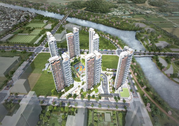 ▲ '운정 푸르지오 파크라인' 조감도