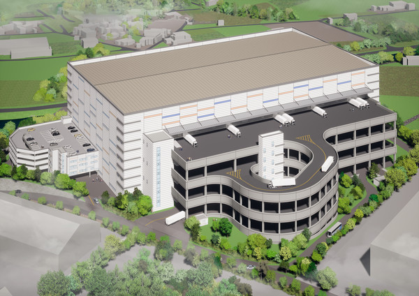 ▲ 금왕테크노밸리 물류센터 조감도