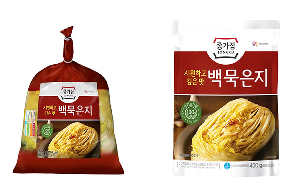 ▲대상 종가집 백묵은지