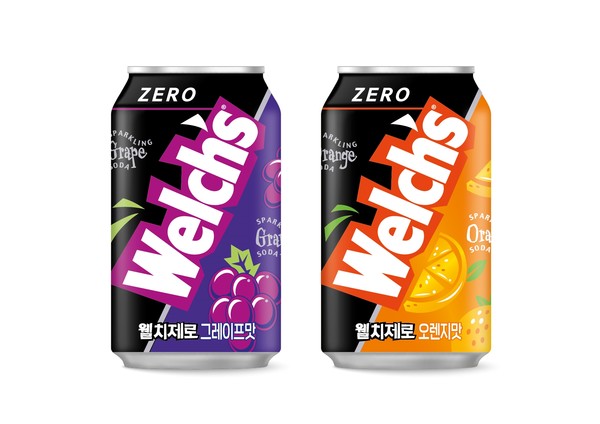 ▲농심 웰치제로 2종