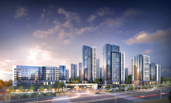 ▲ e편한세상 옥정 리더스가든 투시도