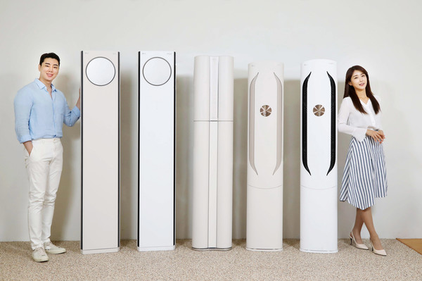 ▲LG 휘센 에어컨 라인업 강화