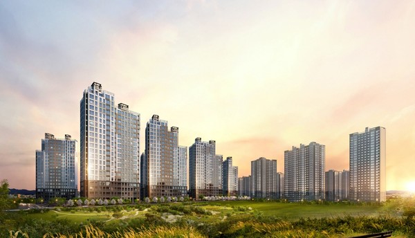 ▲ 이천 신안실크밸리 투시도