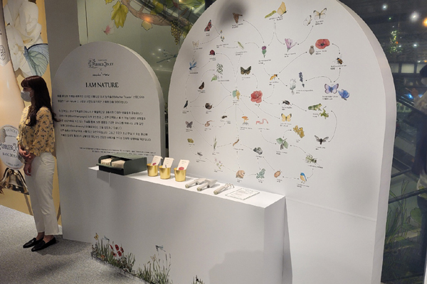 ▲드로잉을 만나볼 수 있는 전시존