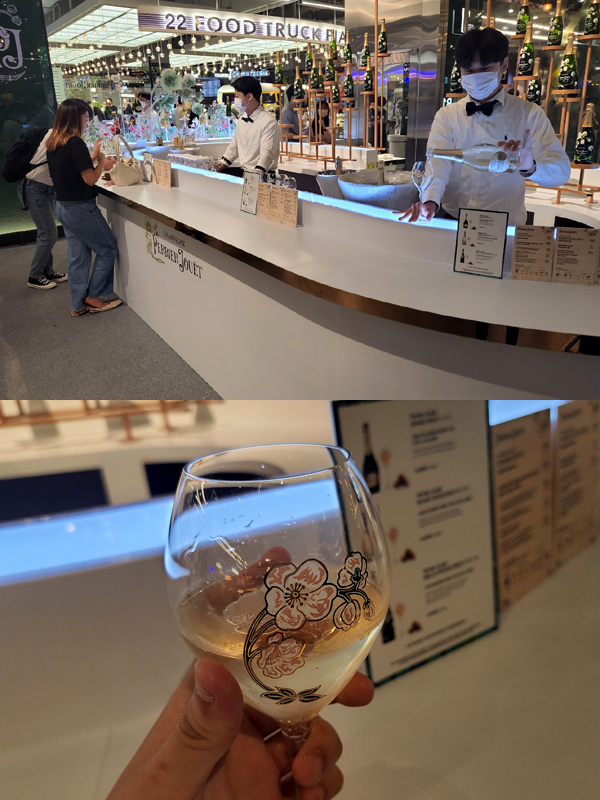 ▲바이 더 글라스(by the Glass)로 맛본 블랑 드 블랑