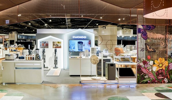 ▲신세계백화점 강남점 9층에 오픈한 쿠쿠 팝업스토어