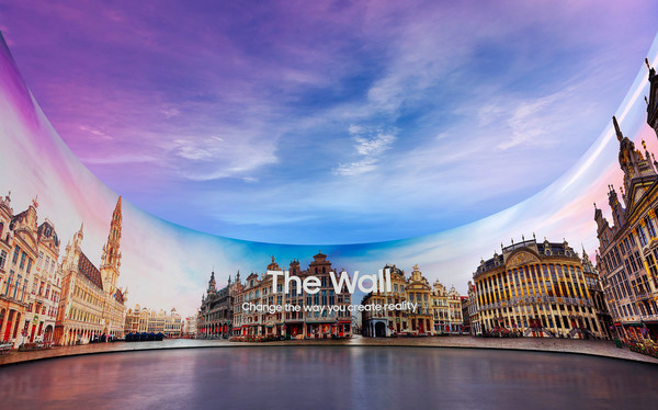 ▲경기도 파주에 위치한 'CJ ENM 버추얼 프로덕션 스테이지' 전경.