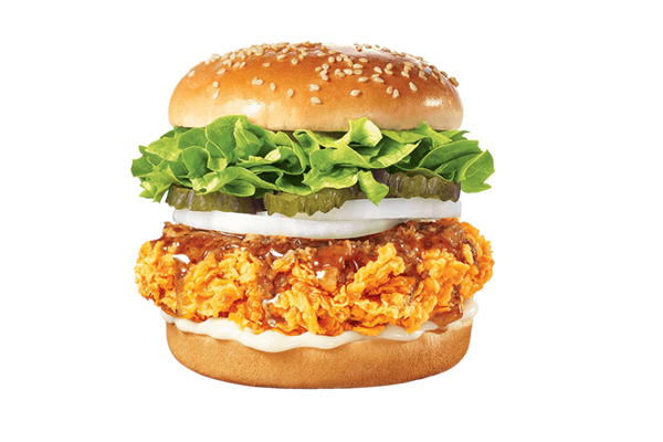 ▲맘스터치 시그니처 버거 '싸이버거'