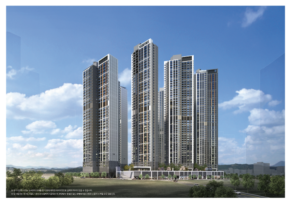 ▲ 힐스테이트 대명 센트럴 2차 투시도