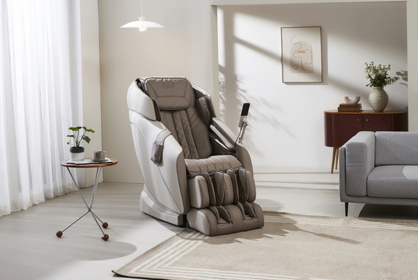 ▲LG전자 프리미엄 안마의자 신제품 'LG 힐링미 타히티'