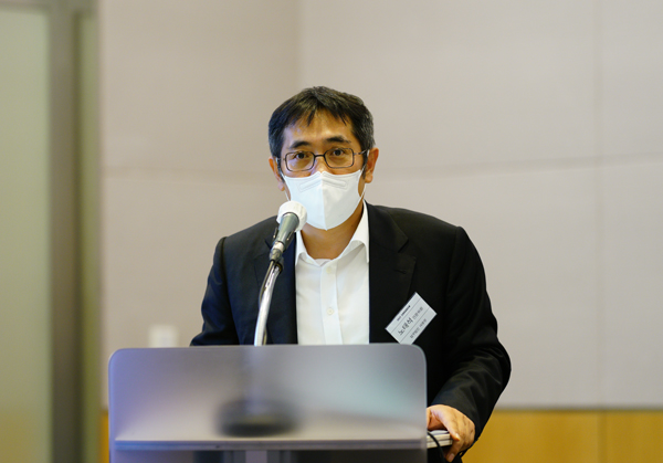 ▲노태석 법무법인 태평양 전문위원은 21일 오후 '2022 금융포럼'에서 