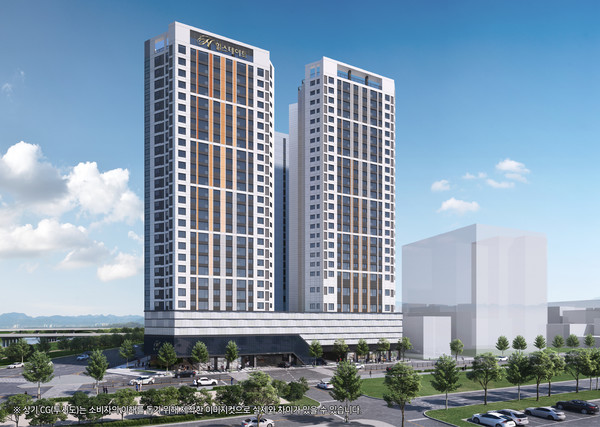 ▲ '힐스테이트 유성' 투시도