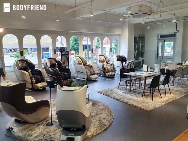 ▲바디프랜드 진주 전시장