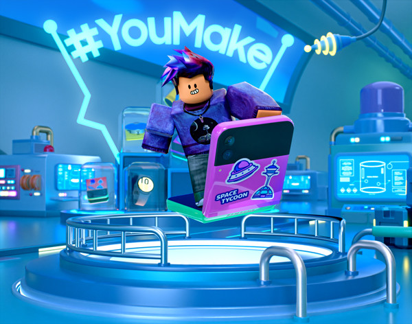 ▲삼성 스페이스 타이쿤 로블록스